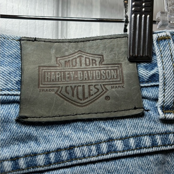 Harley-Davidson - Womens Blue Jeans in Size 10 - Picture 7 of 10